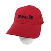 DM Does GB RED Trucker Hat, Red, One Size