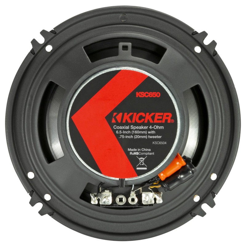 KICKER 51KSC6504 KS Series 6.5 inch Coaxial Speakers