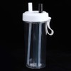 Qiilu - Botella de agua de 600 ml, innovadora botella