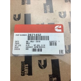 Cummins AFM Device Gasket 2871452 (OEM)