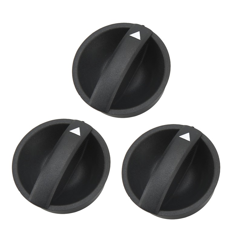 3PCS Car Air Conditioner Climate Control Knob 55900‑04020 Replacement for