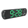 Digital Wall Clock with Remote Control Big LED Screen Display