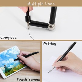 Multifunction Writing Pen - Fun Stress-Relieving Pen Best Creative Gift for Friends (Black)