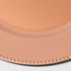 Richland Charger Plate Round Beaded 13" Rose Gold Set of