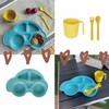 Dulton M&B Kids Plate Set Car K915-1274C Tray: Height 1.2