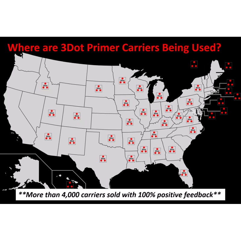 3Dot Primer Carriers for Sidekick™ and Huntsman™ Muzzle-loaders - Packs