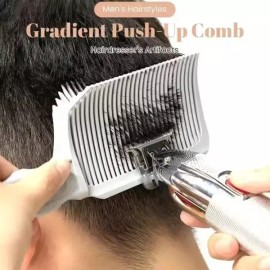 조정 가능한 헤어 트리밍 가이드 세트 넥 라인 면도 템플릿 DIY 셀프 커팅 시스템 스트레이트 도구 Adjustable Hair Trimming Guide Set Neck Line Shaving Template DIY Self Cutting System Straight Tool
