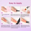 ROSALIND Poly Nail Gel Colors Kit -14 Colors +72 Nail
