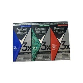 Rexona 3pk Antiperspirant Clinical cream for men 58 g each