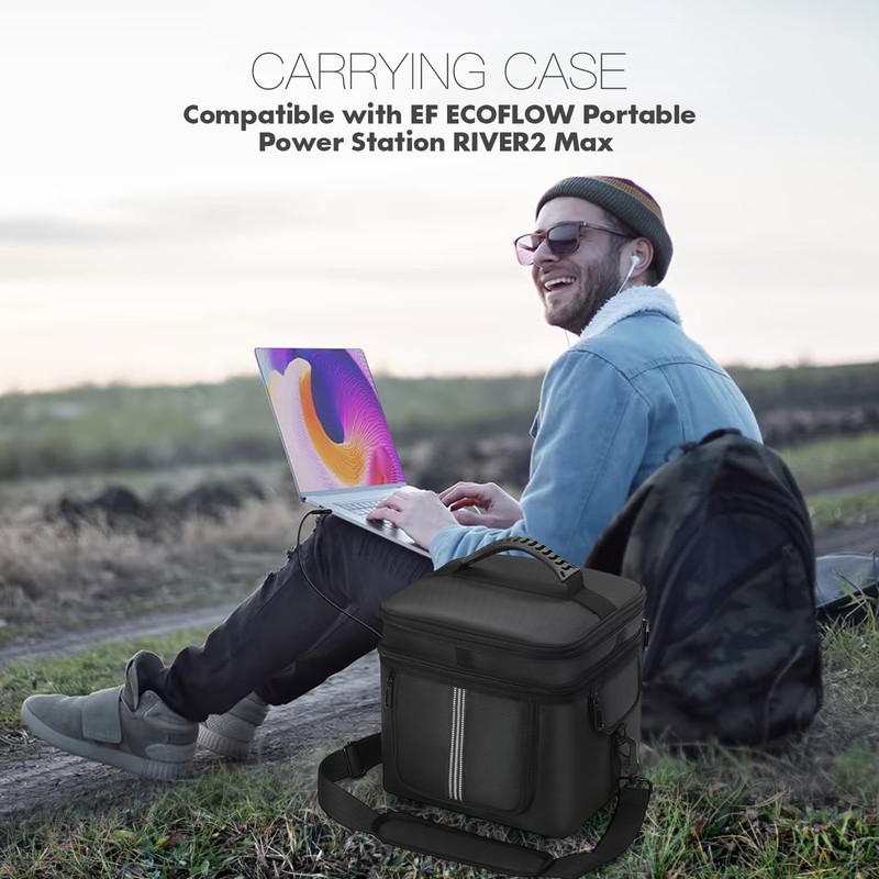 Carrying Case Compatible with ECOFLOW River 2 Pro/River 2 Max