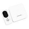 Wireless Doorbell Self Power Long Distance Calling White 52 Music