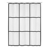 Kleine Wolke Shower Curtain PEVA Clear 180 x 200 cm