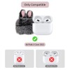 Cute Plush Rabbit Ears Airpods 3 Case 2021, Fluffy Soft