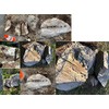 Rock Splitting Wedges, Heavy Stone Wedges, Iron Chisel and Rock