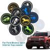 LSAUTO Ford Bronco Sport 2021-2023 Cup Holder Coaster Pony, Beverage
