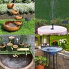 Solar Fountain 1.5W Electric Water Pump with 4 Nozzles for