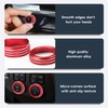 Auovo Volume/Tune Knob Covers A/C Knob Covers Rings Trims Compatible
