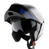 1Storm New Motorcycle Bike Modular Full Face Helmet Dual Visor