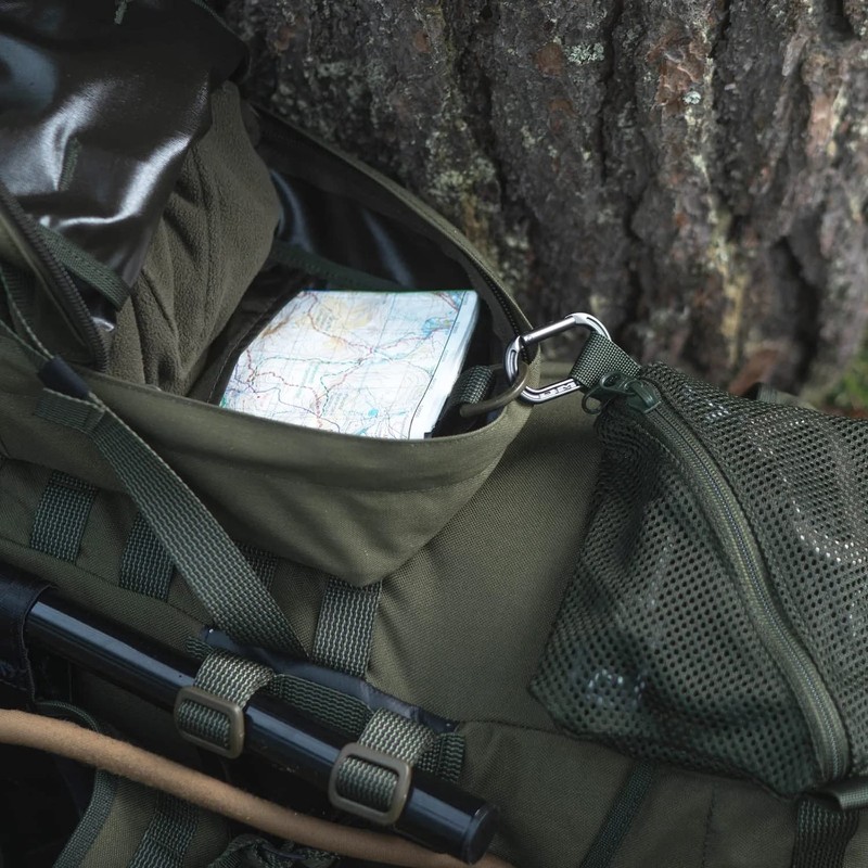 Savotta Backpack Side Pocket Green, Green