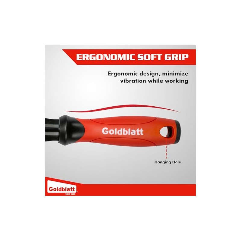Goldblatt Trim Removal Tool, 3-Inch Baseboard Removal Tool for No-damage