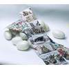 Ukrainian craft craft set 28 eggs and matching flags Easter