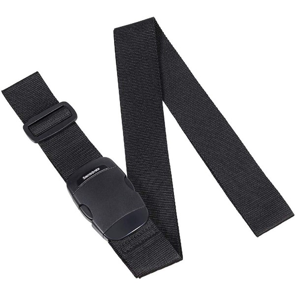 Samsonite Global Travel Accessories - Luggage Strap (Width: 5 cm), 190 cm, Black