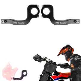 PRO CAKEN Universal 7/8" 22mm and 1 1/8" 28mm Hand Guards CNC Bracket for Dirt Bike Motocross ATV Scooter for CRF KLX KX LTR TRX SX SXF EXC XCW Grizzly hawk 250 Bicycles
