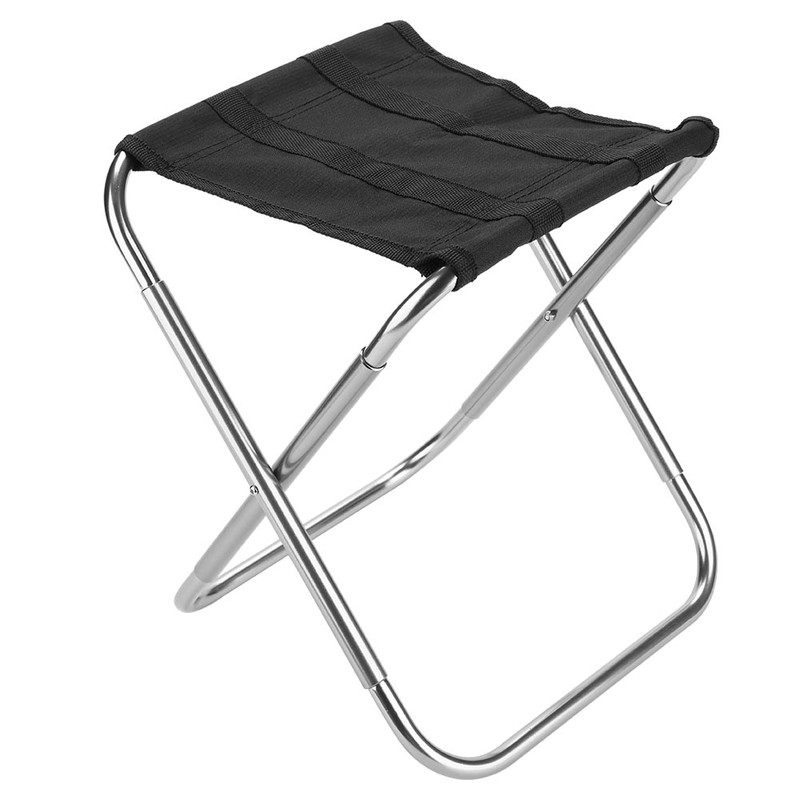 Portable Aluminum Alloy Folding Chair Stool for Outdoor Camping Picnic