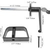 Yaegoo 2 Pack 4-1/2" Stem Shed Door Lock T-Handle Lock
