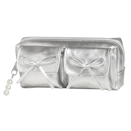 Kamiojapan 225384 Pen Case, Ballet Core Pen Case, Silver