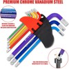 DAKCOS Hex Key Set, 9 Piece Allen Wrench Hex Key