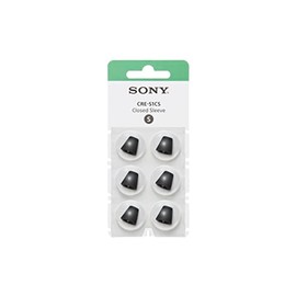Sony OTC Hearing Aid Closed Sleeve for CRE-E10 Small CRE-S1CS,Black, CRES1CS