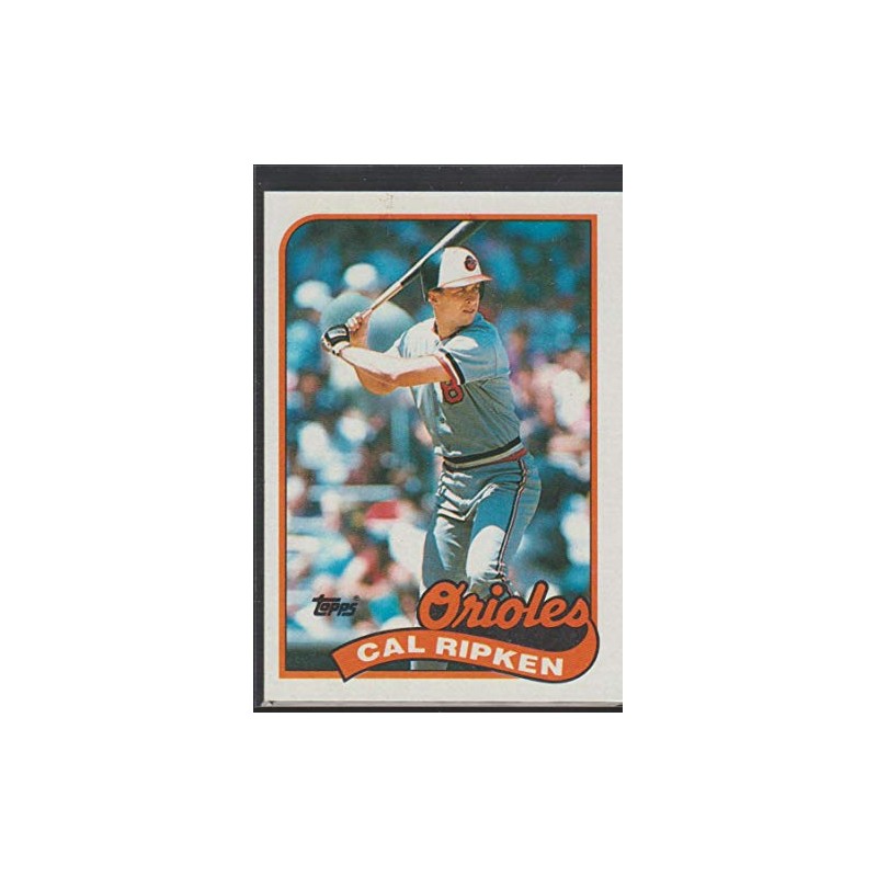 1989 Topps Baseball Card # 250 Cal Ripken Jr. Baltimore