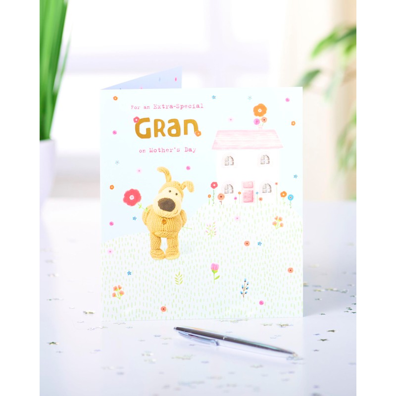 Boofle Mother's Day Card for Gran - Cute Design