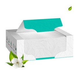 ONLYCARE Toalla Facial Desechable, Toallas Desechables Biodegradables para Viaje, Toallas Faciales Suaves de 25x30 Cm de Grosor para Piel Sensible, Toallitas Desmaquillantes Secas, Paquete de Viaje, 1