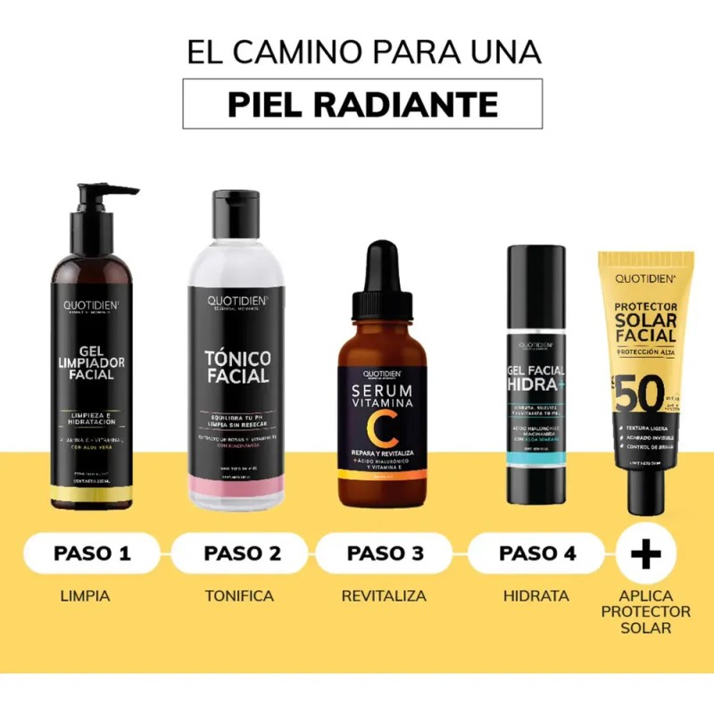 Protector Solar Facial Fps 50 Quotidien - Protección De Amplio
