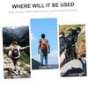 Gatuida 2pcs Multifunctional Compass Carabiner Graduated Zinc Alloy Keychain for