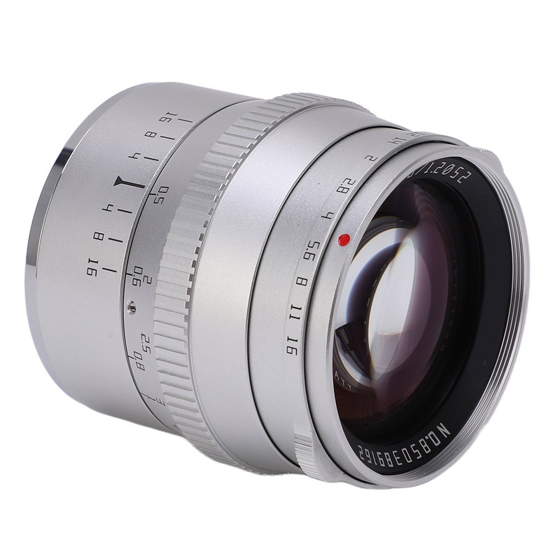 TTArtisan 50mm F1.2 APS C Manual Focus Lens Large Aperture