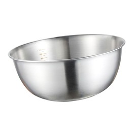BIUDECO Stainless Steel Mixing Bowl with Scale Kitchen Bowl for Salad Baking and Egg Mixing Compact Design for Home Storage and Versatile Food Preparation
