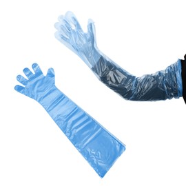 Long Sleeve Veterinary Gloves,Rectal Long Gloves,Transparent Gloves,Long Sleeve Vet Gloves,Artificial Insemination Gloves,Long sleeve veterinary glove,For The Veterinarian,Animal insemination,8 pieces