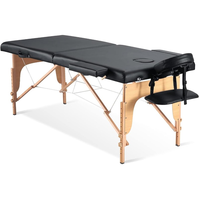 BestMassage Massage Bed Portable Massage Table 24 inch Wide Lash