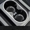 Car Cup Holder Coasters, Silicone Non-Slip Insert, Universal Fit, Black,