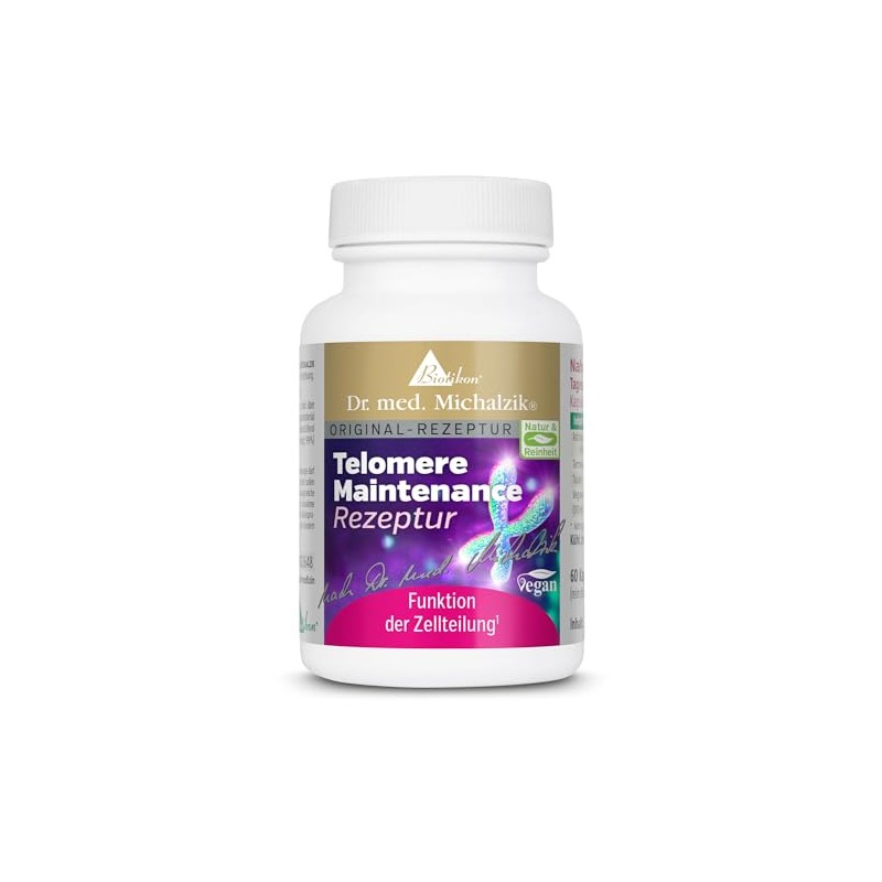 Telomere Maintenance Formula Dr. Michalzik - With Astragaloside IV, Terminalia