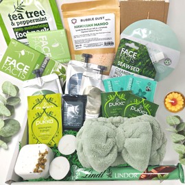 DELUXE SPA DAY Self Care Gift Box, Spa Gift Box, Birthday Pamper Hamper, Pamper Gift Box for Her, Gift Set for Woman, Bath Gift Set, Mother's Day Gift