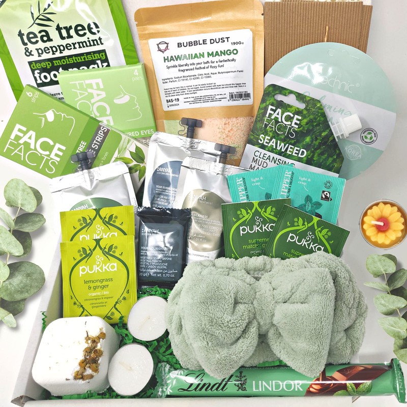 DELUXE SPA DAY Self Care Gift Box, Spa Gift Box,
