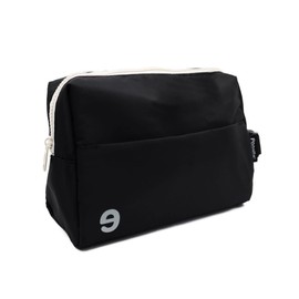 PONETTE Men's Classic Elegant Simple Toiletry Bag Travel Toiletry Bag A, Black/Marengo, Men's Toiletry Bag