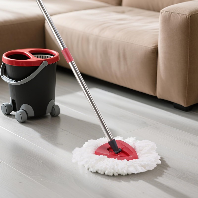 KOHAND Spin Mop Head Refill 8 Pack, 360° Rotating Microfiber