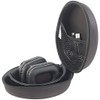 auvisio Headphone Case: Hard Case Protective Bag for Foldable Headphones,