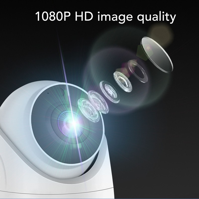 WiFi Surveillance Camera 1080P 360 90 Degree Swivelling 2MP Home