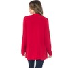 LEEBE Women and Plus Size Open Front Cardigan (1X-5X) (Red,